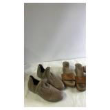 Set of 3 Womens Shoes Sandals and Heeled Booties Size 6.5