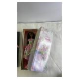 Barbie Collectible Set with Spring Petals Barbie and Collector Series Card Collection