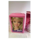 2001 Holiday Celebration Barbie Doll with Pink Barbie Storage Case