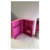 2001 Holiday Celebration Barbie Doll with Pink Barbie Storage Case