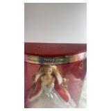 2001 Holiday Celebration Barbie Doll with Pink Barbie Storage Case