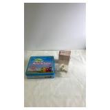 Teletubbies Match & Stamp Game and Kewpie Figurine
