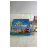 Teletubbies Match & Stamp Game and Kewpie Figurine