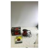 Tool Shop Random Orbit Sander with 15 Sanding Discs and Original Box