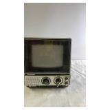 Vintage Panasonic Model TR-777P Color TV with UHF VHF Dials