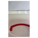 Lock & Lock Plastic Cake Carrier with Red Handle
