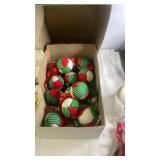 Collection of Vintage Christmas Ornaments and Holiday Decorations