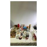 Mixed Vintage and Collectibles Lot with Home Decor, Magazines, and Trinkets