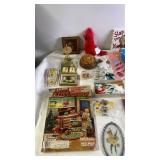 Mixed Vintage and Collectibles Lot with Home Decor, Magazines, and Trinkets