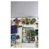 Assorted Christmas Ornaments and Holiday Collectibles Lot
