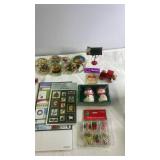 Assorted Christmas Ornaments and Holiday Collectibles Lot