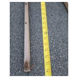 Large Primitive Vintage Wooden Snow Sled