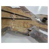 Large Metal Snowman Christmas Decoration