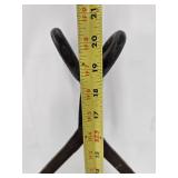 Large Antique Cast Iron Ice Tongs