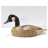 Larger Vintage Carved Wood Canadian Goose Decoy