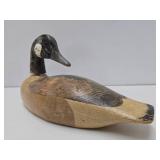 Larger Vintage Carved Wood Canadian Goose Decoy
