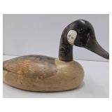 Larger Vintage Carved Wood Canadian Goose Decoy
