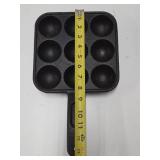 Cast Iron Cornbread/Muffin Pan & Skillet