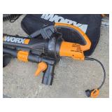 Pair of Working WORX Blower Vacs w/Bags