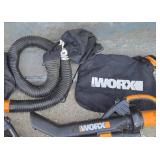 Pair of Working WORX Blower Vacs w/Bags
