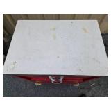 6-Drawer Rolling Red Metal Tools Chest