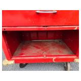 6-Drawer Rolling Red Metal Tools Chest