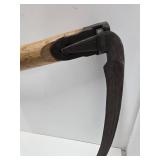 Large Antique Primitive Harvesting Threshing Sickle Tool