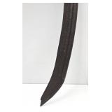 Large Antique Primitive Harvesting Threshing Sickle Tool