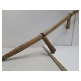 Large Antique Primitive Harvesting Threshing Sickle Tool