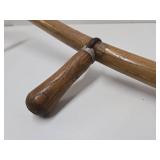 Large Antique Primitive Harvesting Threshing Sickle Tool