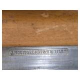 3 Sets of Early Primitive Antique Wooden Ice Skates