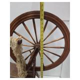 Primitive Antique German Spinning Wheel - Tilden
