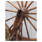 Primitive Antique German Spinning Wheel - Tilden