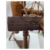 Primitive Antique German Spinning Wheel - Tilden
