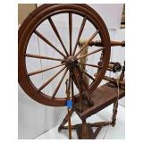 Primitive Antique German Spinning Wheel - Tilden