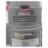 Working CRAFTSMAN Industrial Plunge Router