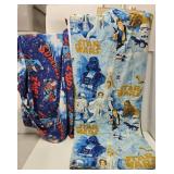 Very Cool Original Vintage STAR WARS Sleeping Bag & Superman Sheets