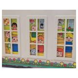 Group of Vintage Little People etc Play Sets