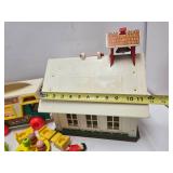 Group of Vintage Little People etc Play Sets