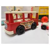 Group of Vintage Little People etc Play Sets