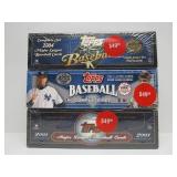 Factory Sealed Topps Baseball Card Sets - 2003, 2004, 2005