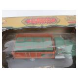 2 Diecast Metal Advertising Trucks - Texaco & Menards