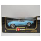 Lot of 5 Mint in Box Diecast Metal European Sports Cars