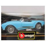 Lot of 5 Mint in Box Diecast Metal European Sports Cars