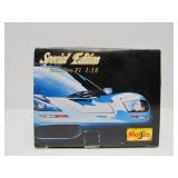 Lot of 5 Mint in Box Diecast Metal European Sports Cars