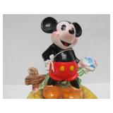 Lot of 5 Vintage Music Boxes - Including Mickey Mouse