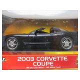 Lot of 5 Mint in Box Diecast Metal Cars - CORVETTE