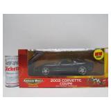 Lot of 5 Mint in Box Diecast Metal Cars - CORVETTE