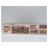 3 Sealed New in Box Unbuilt Old Western Model Kits