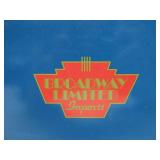 Mint in Box Broadway Unlimited On30 Scale Train Engine & Car - Rio Grande Southern 2-8-0